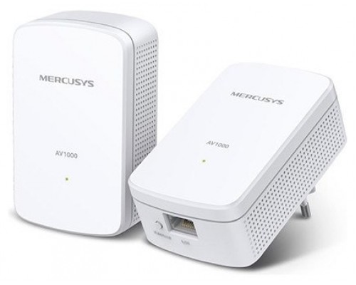 Homeplug Mercusys Mp500 Kit Con Conexion Lan Gigabit